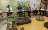 Petite Ile Département Signature de la convention plan 1 million d'arbres