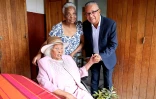 Semaine Bleue : Cyrille Melchior à la rencontre des centenaires