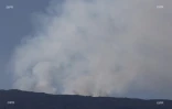 Incendie au Maïdo : la fumée visible de loin 