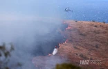 Incendie au Cap Lahoussaye