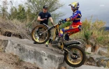 Trial moto avec Kieran TOULY,