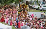 Cavadee : les fidèles célèbrent le dieu tamoul Muruga à Saint-Paul