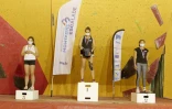 Coupe de France d'escalade de bloc : Fanny Gibert marraine et championne