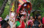 Cavadee : les fidèles célèbrent le dieu tamoul Muruga à Saint-Paul