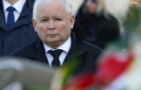 Le vice-Premier ministre polonais Jaroslaw Kaczynski Ă Varsovie, le 10 avril 2020