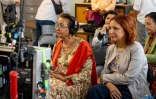  Région : Huguette Bello en visite sur le tournage d’OPJ 