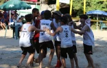 [Photos] Beach-Volley : l'équipe réunionnaise Cat Size Pei obtient la quatrième place au championnat de France des moins de 13 ans