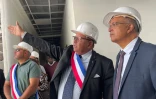 visite de Cyrille Melchior à cilaos 