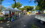 Saint-Pierre : un marché forain dédié au personnel de santé