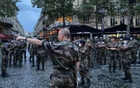 Défilé du 14 juillet : les militaires ultramarins s'entraînent sur les Champs-Elysées