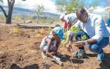 Rivière des Galets : 120 enfants participent à la création d’une mini forêt sur les berges