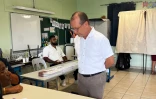 Saint-André : Éric Fruteau, ancien maire de la ville, a voté ce dimanche matin