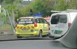 Accident boulevard sud 