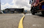INCENDIE AU PORT OUEST