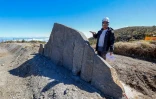 Saint-Paul : installation d'une stèle au Maïdo