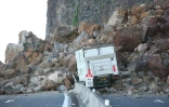 éboulis route du littoral 2006