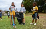 Le Port : opération ramassage de déchets au parc boisé
