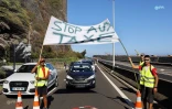Gilets Jaunes : un barrage filtrant installé dans les deux sens sur la Route du Littoral 