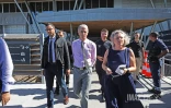 Contrôle de police à l'aéroport Roland Garros