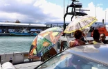 Mardi 5 février 2019 - Le bateau de migrants est arrivé au Port-Ouest 