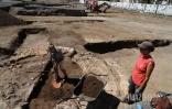 Fouilles archéologiques préventives Saint-Pierre 29 mars 2023