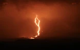 Piton de la Fournaise, éruption, volcan, 13 août 2019, route des laves, RN2