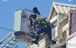Incendie centre-ville Saint-Denis