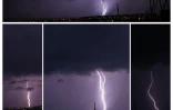Éclairs et orages sur le nord de l'île : les images de Nicolas Bénard