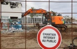 démolition de l'ancienne bibliothèque du front de mer