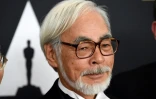 Hayao Miyazaki lors de la cérémonie des Governors Awards, décernés en 2014 par l'Académie des Oscars