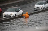 Fortes pluies dans l'est