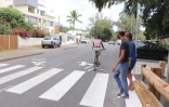 Saint-Paul : première ville de La Réunion à équiper ses pistes cyclables de gouzous