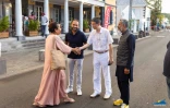 Saint-Paul : Huguette Bello a participé au repas de coupure du jeûne