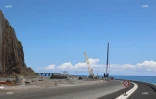 visite terrain huguette bello région nouvelle route du littoral nrl accropodes défaillants