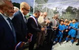 inauguration du terrain FIFA arena 