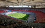 Vue intérieure du stade Allianz Arena lors d'une journée ouverte aux médias avant Euro-2024, à Munich, dans le sud de l'Allemagne, le 8 juin 2024