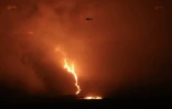 Piton de la Fournaise, éruption, volcan, 13 août 2019, route des laves, RN2
