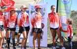 La Flamme olympique au volcan