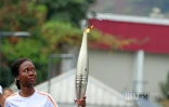 La flamme olympique Réunion