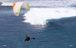 Un concours de parapente Master Accro se de?roule a? Saint-Leu ce dimanche. (Photo RB Imaz Press Re?union)