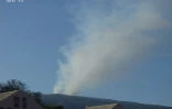 Incendie au Maïdo : la fumée visible de loin 