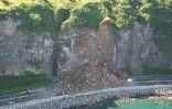éboulis route du littoral 2006