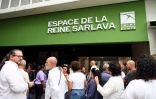 inauguration espace de la reine Sarlava 