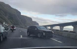 Accident pointe du gouffre route du littoral