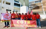 Saint-Denis : la CGTR Finances publiques se mobilise pour demander plus de moyens