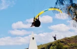 Un concours de parapente Master Accro se de?roule a? Saint-Leu ce dimanche. (Photo RB Imaz Press Re?union)
