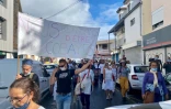 Manifestation à Saint-Pierre : quelques dizaines de personnes rassemblées 