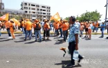 Manifestations contre une 