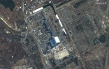 Image satellite de Maxar Technologies de la centrale nucléaire de Tchernobyl, le 10 mars 2022