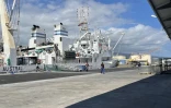 inauguration poste numéro 1 quai port-ouest grand port maritime